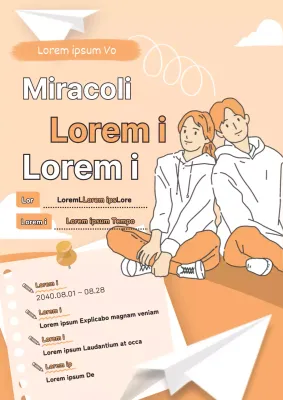 Una chiara guida ai programmi con illustrazioni in arancione