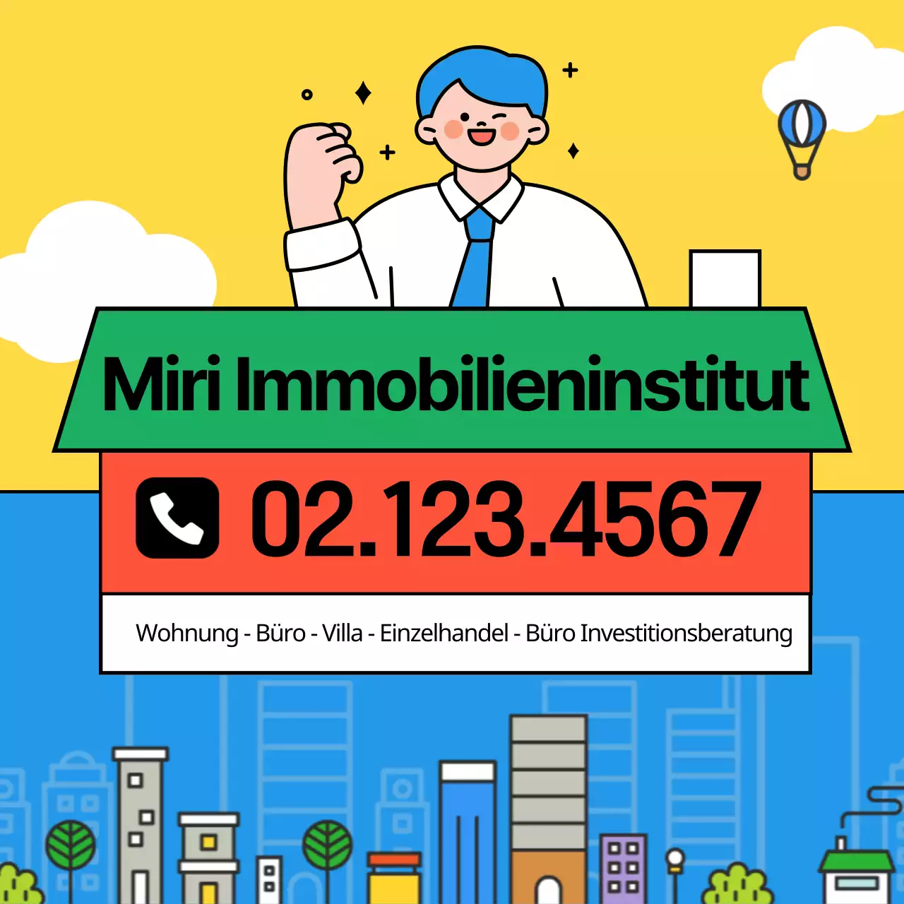 Informationen zur Beantragung eines gelben und grünen Spezialisierungskredits für Wohnimmobilien