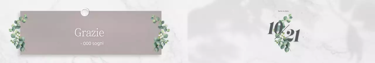 Regalo con motivo a marmi grigi e ordinati