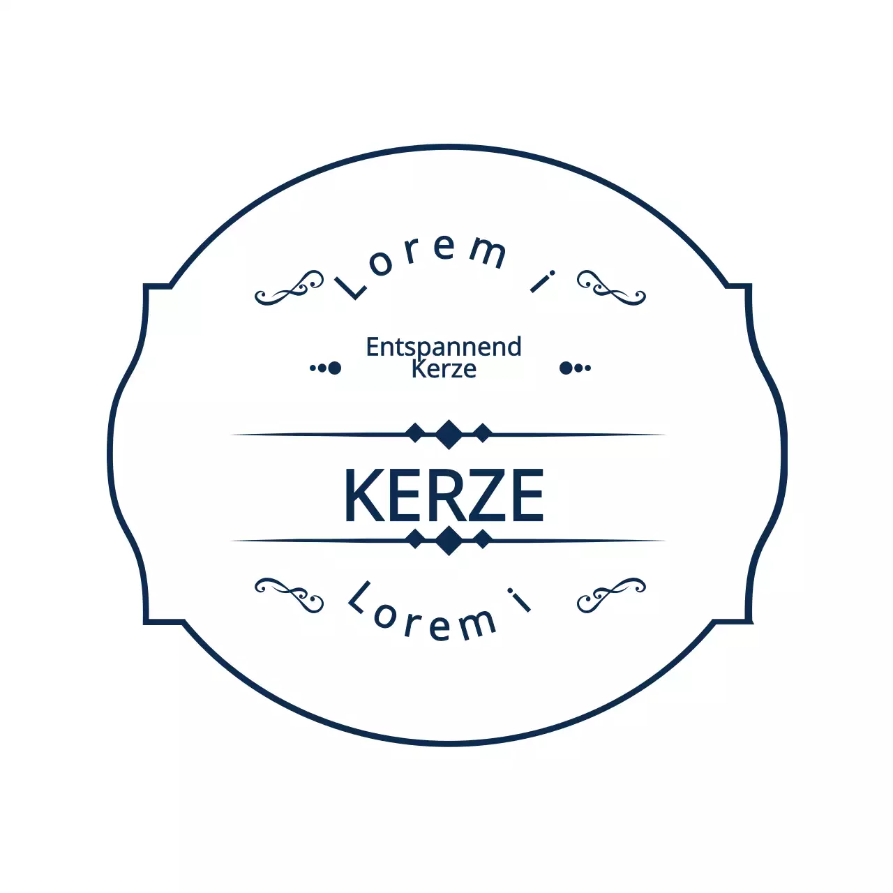 Entspannende Kerze