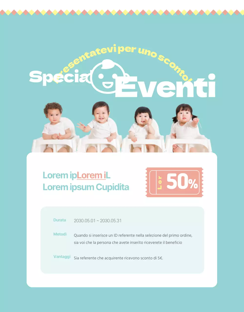 Dettagli sugli alimenti per bambini