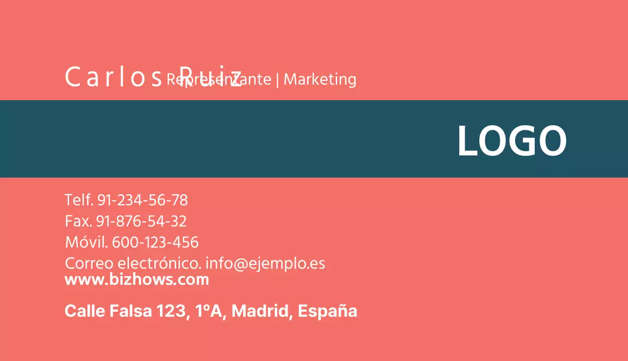 Tarjetas de visita de empresa