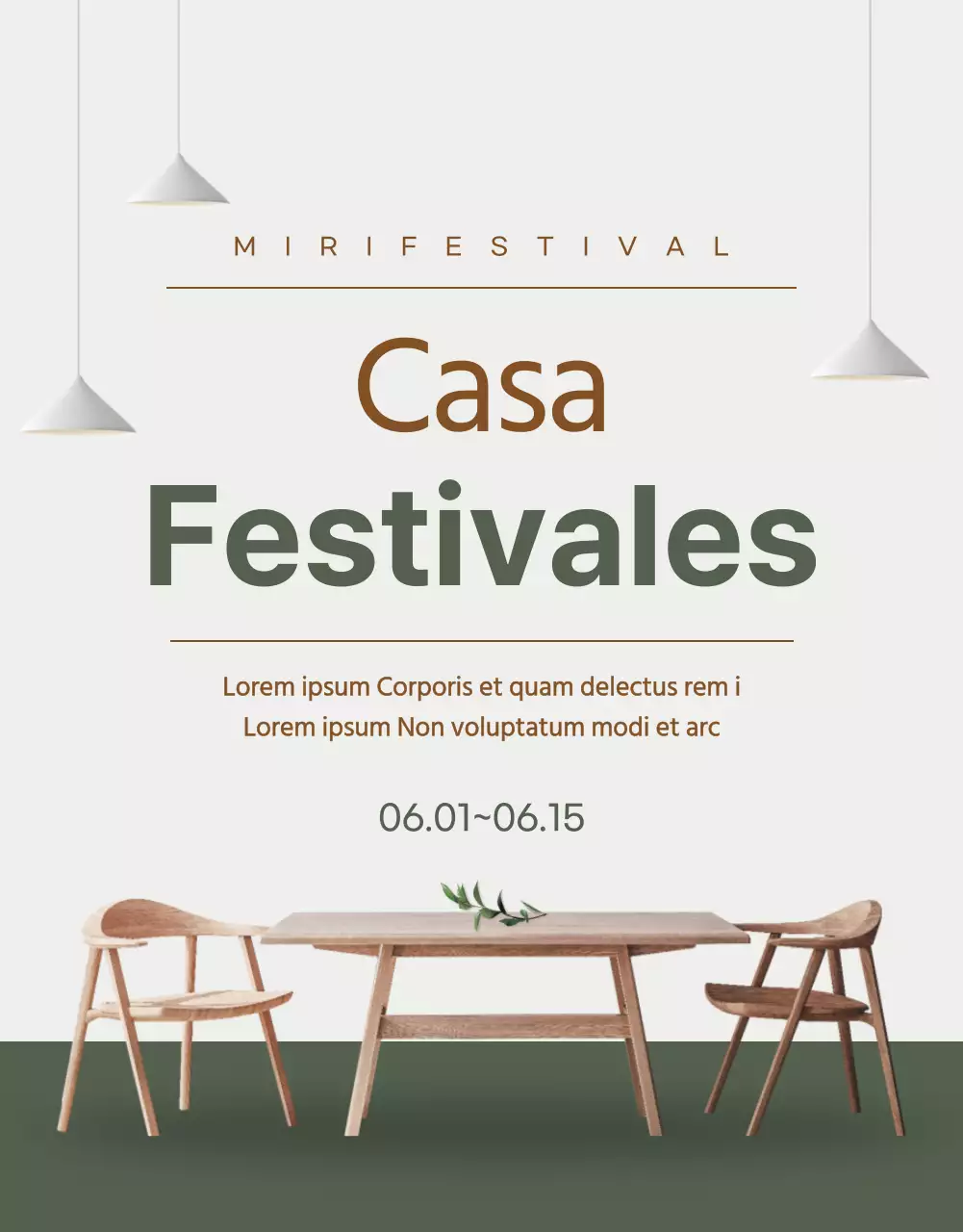 Detalles del Festival del Hogar Verde y Limpio