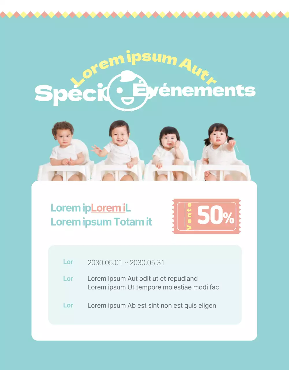 Détails sur les aliments pour bébés