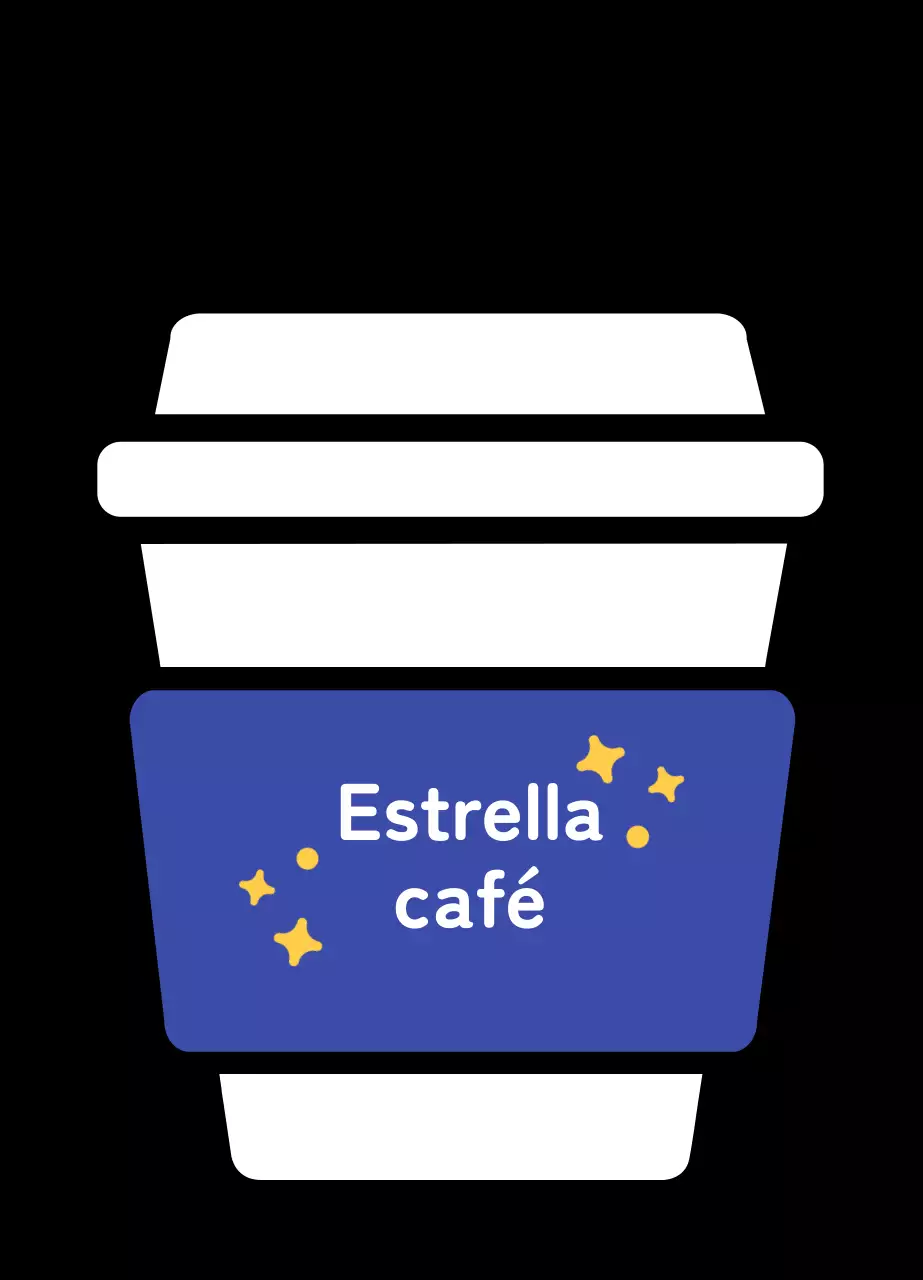 Llavero Acrílico Vaso de Papel Cafe Morado