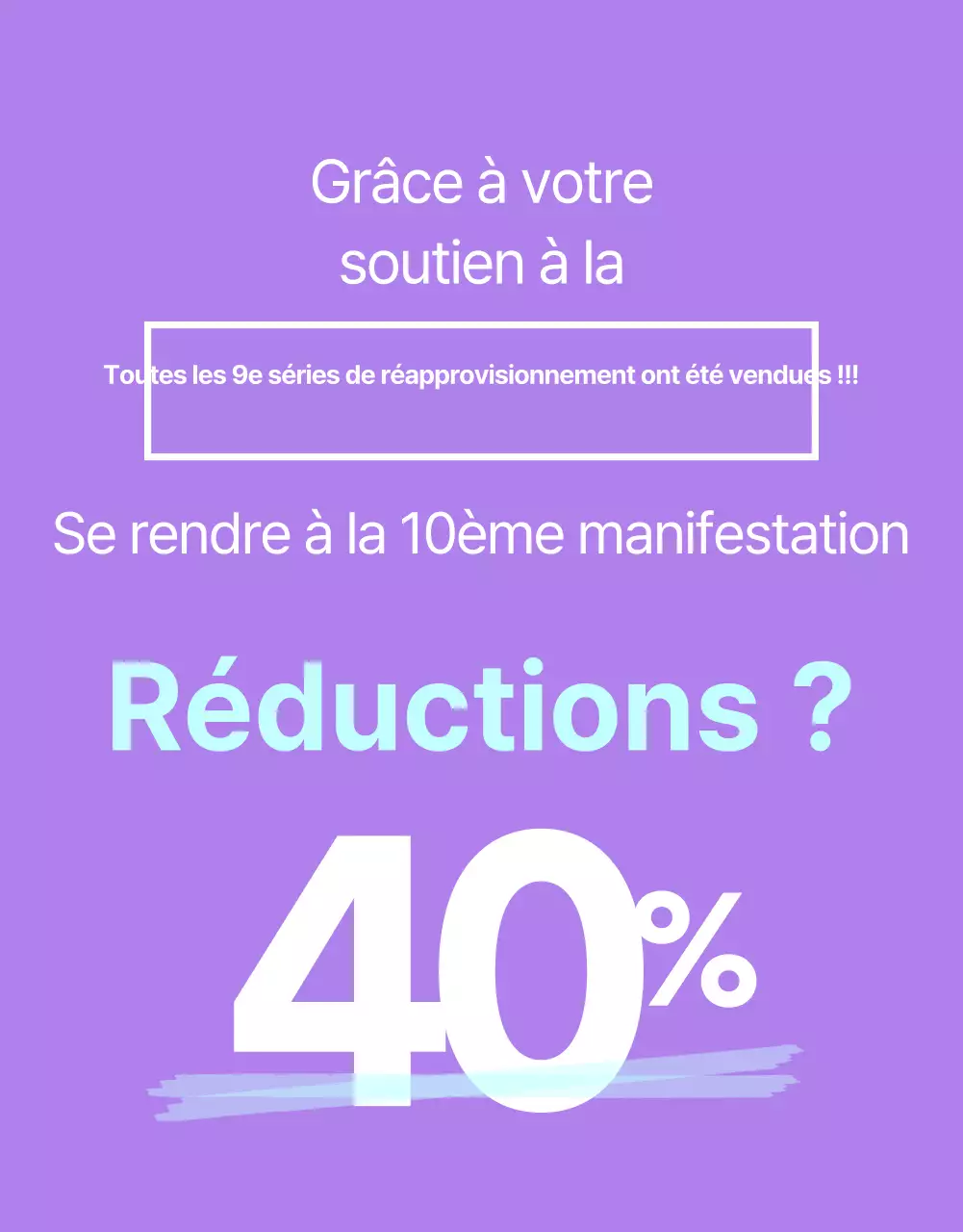 Présentation de base pour la vente de produits
