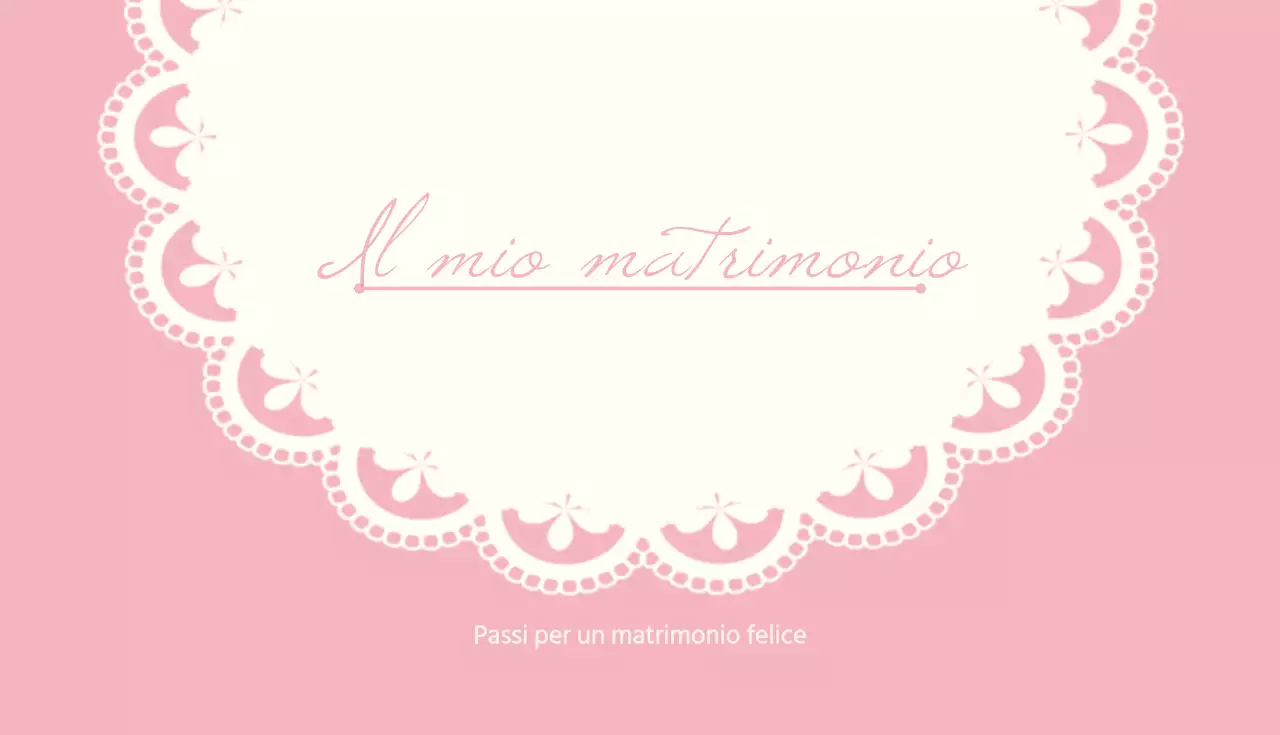 Il mio matrimonio