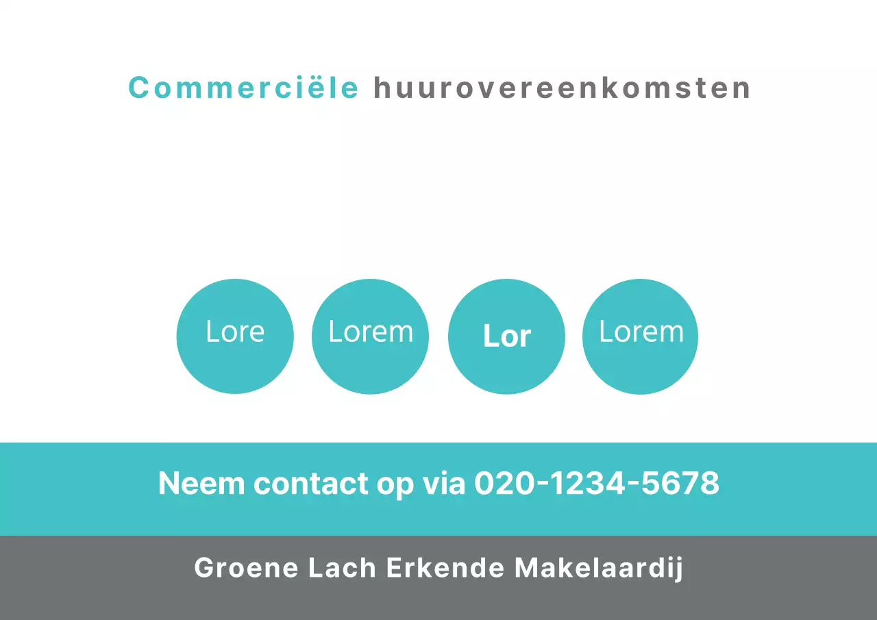 Commerciële huurcontracten