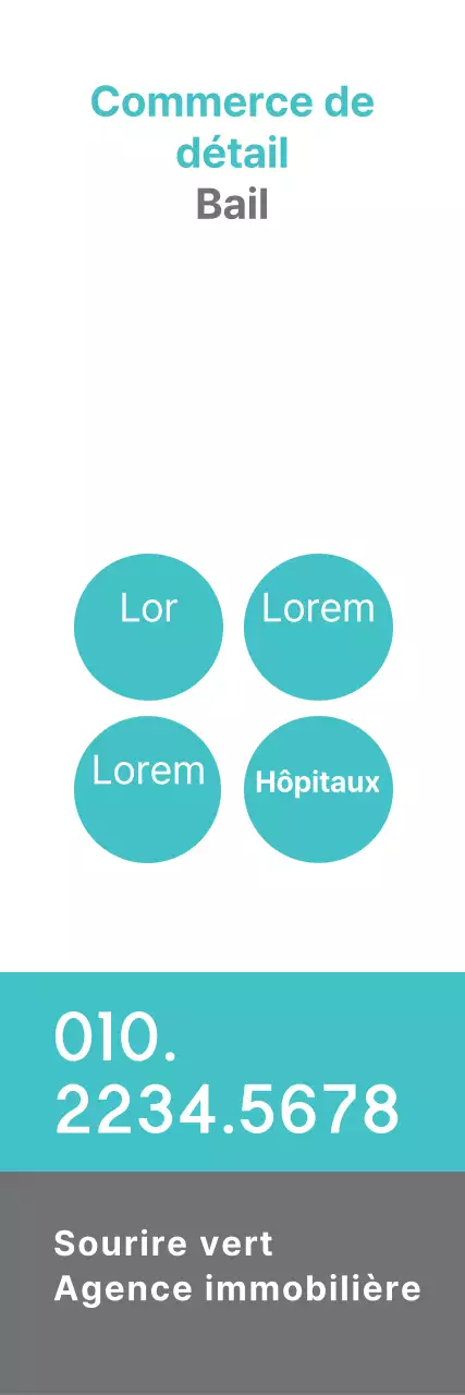 Location d'une vitrine