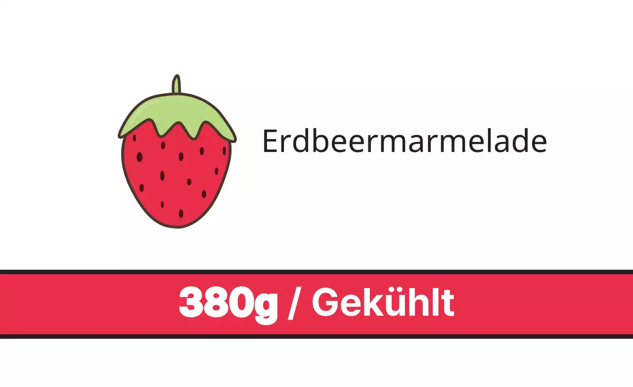 Erdbeerkonfitüre