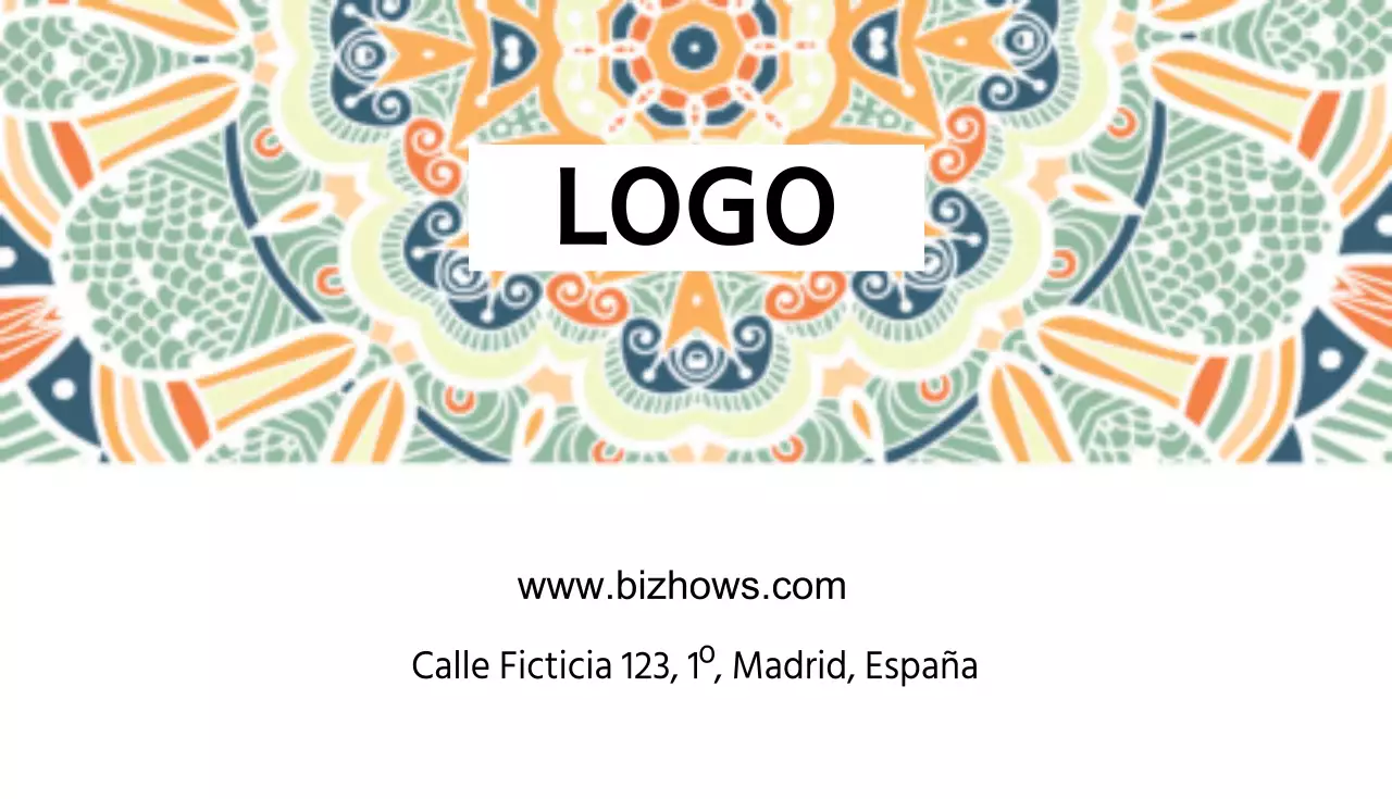 Tarjeta de visita corporativa sencilla en verde lima