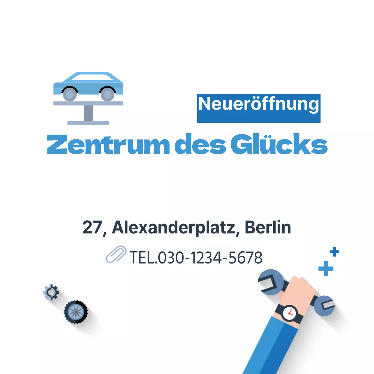 Zentrum des Glücks
