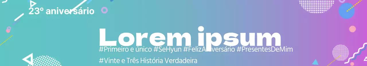Feliz aniversário