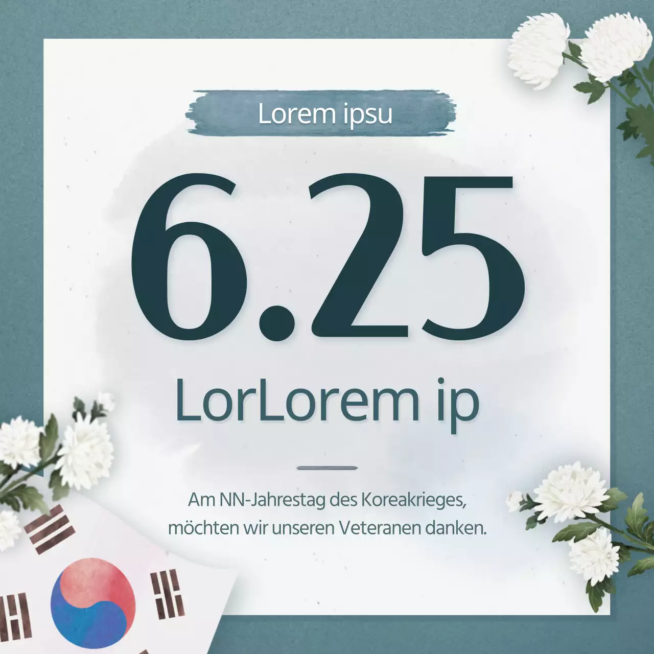 Feierlichkeiten zum 6.25