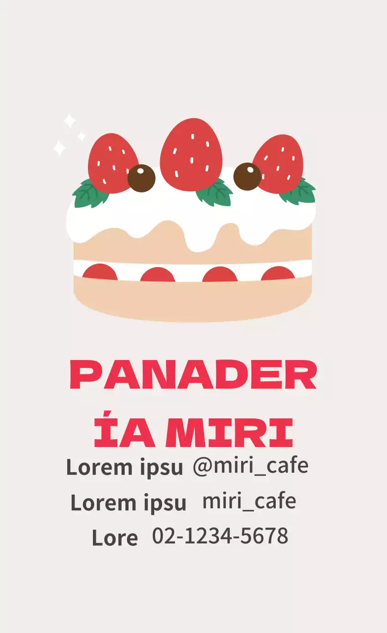 Bonitas etiquetas de restaurante con ilustraciones rosas