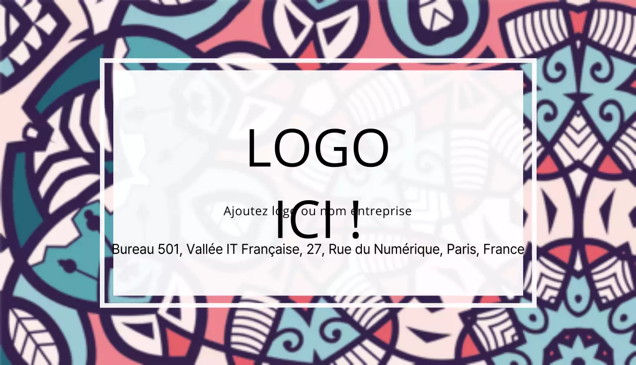 Cartes de visite promotionnelles