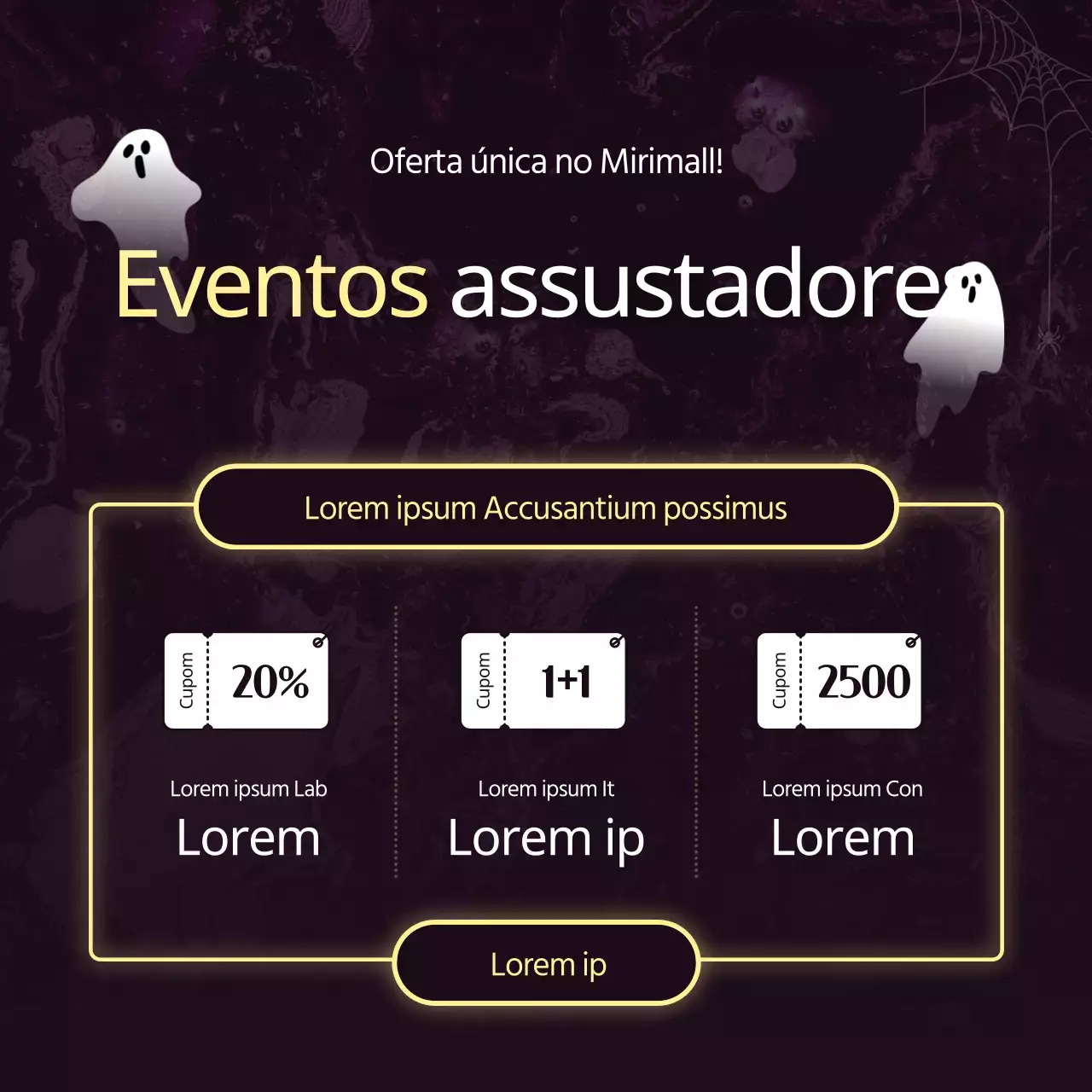 Sentimento negro Horror Thriller Evento de Halloween