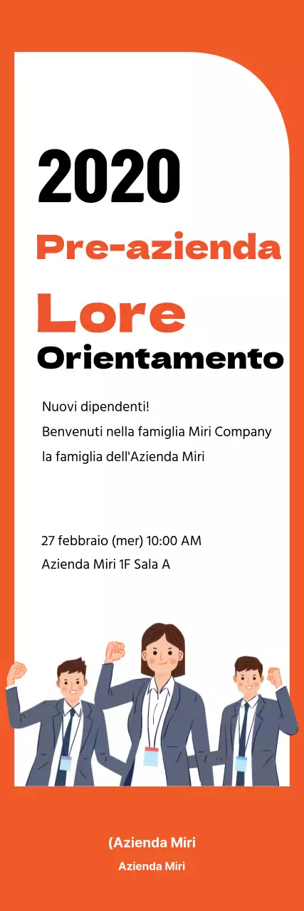 Orientamento dei nuovi assunti