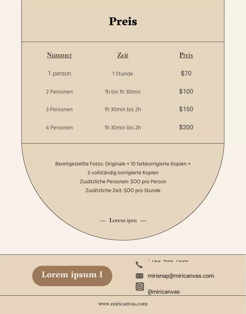 Machen Sie einen emotionalen Schnappschuss Detailseite