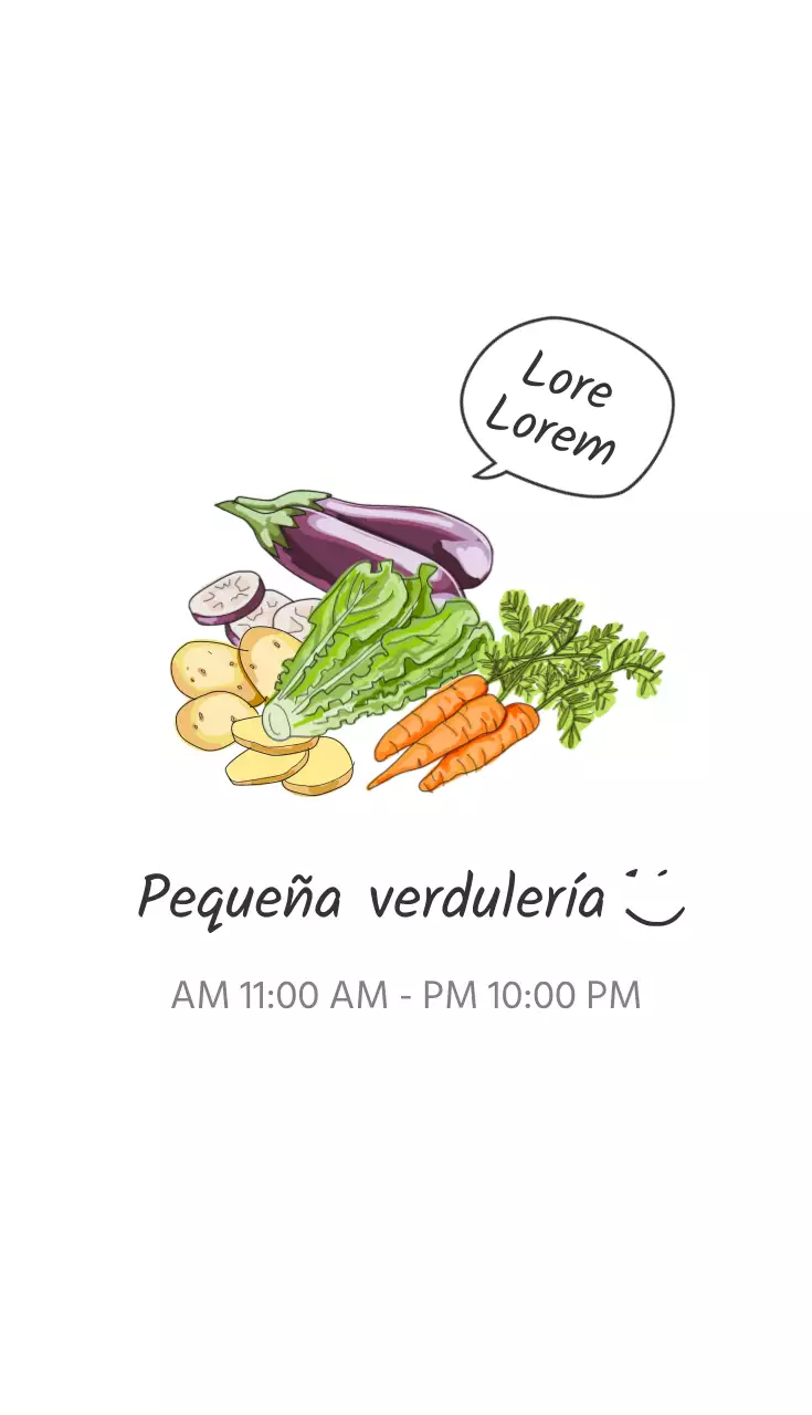 Pequeña verdulería