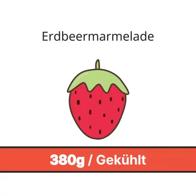 Erdbeerkonfitüre