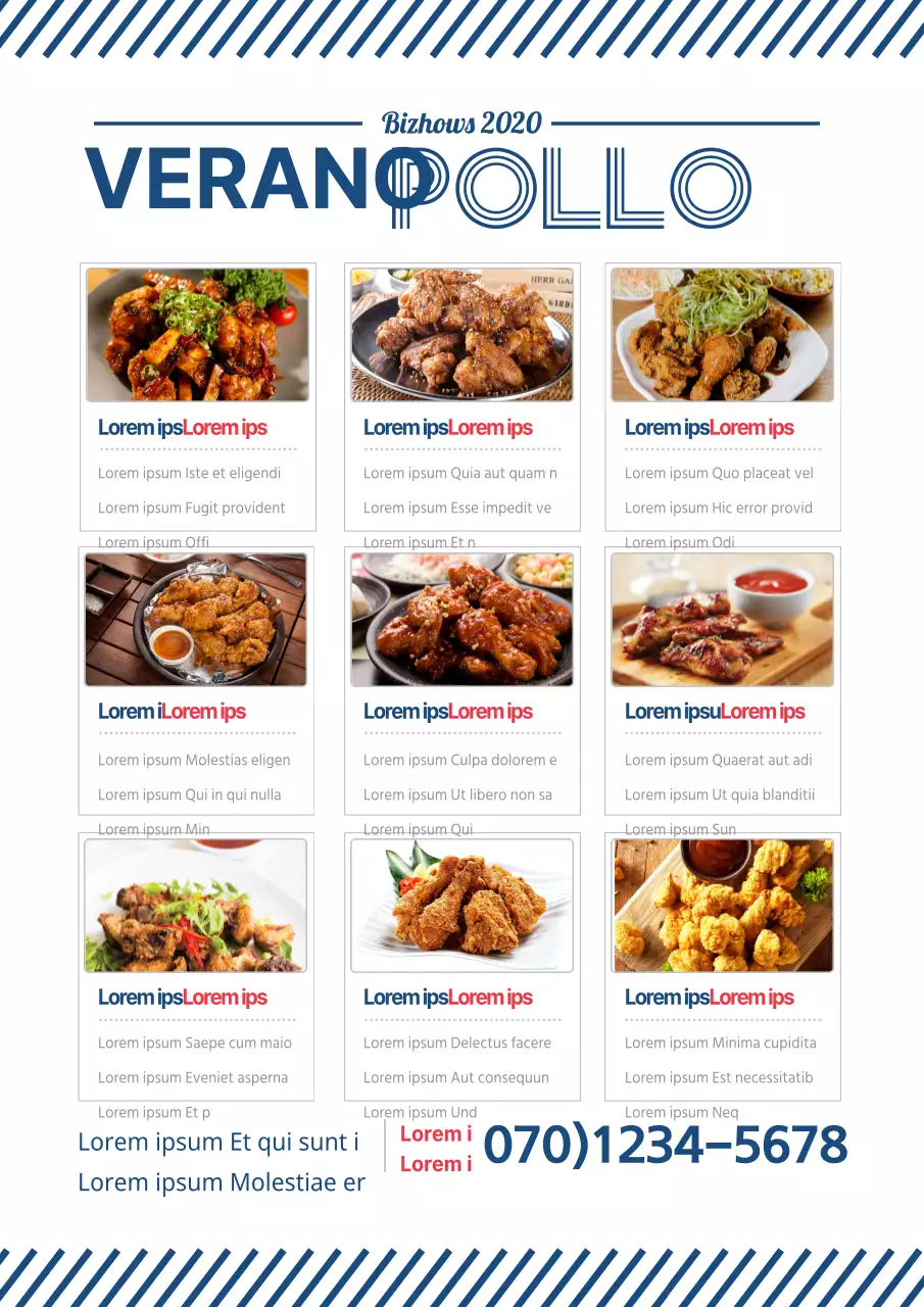 Pollo de verano