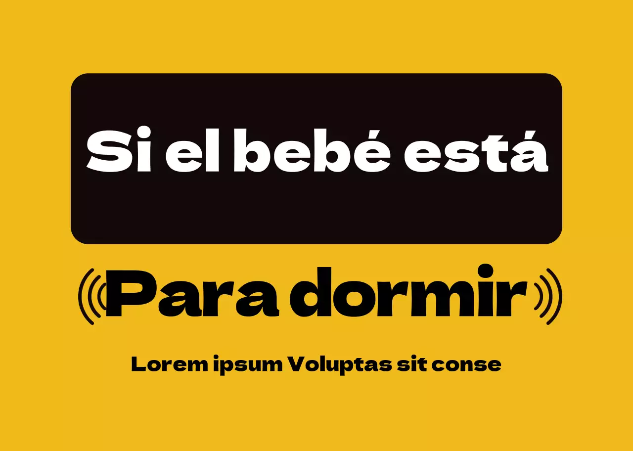 Señalización legible en amarillo de la puerta principal de la vivienda