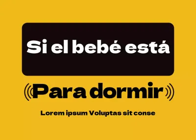 Señalización legible en amarillo de la puerta principal de la vivienda