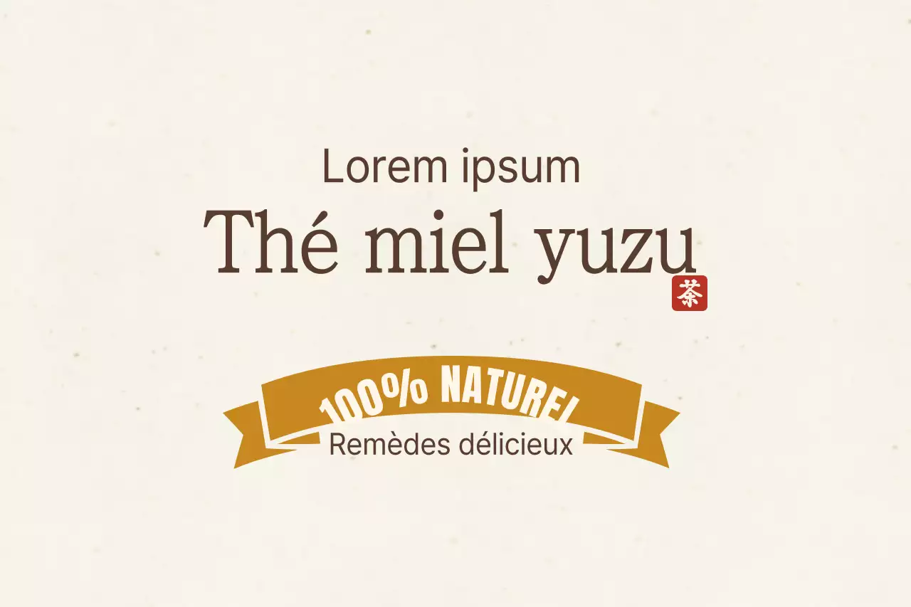 Thé miel-citron