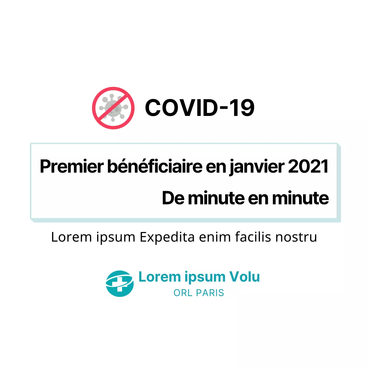 Autocollant du cercle de vaccination