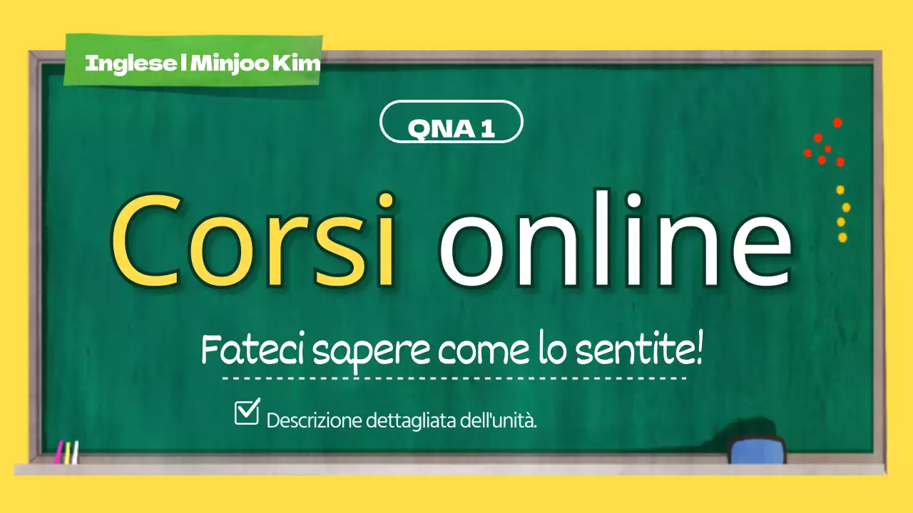 Corsi online
