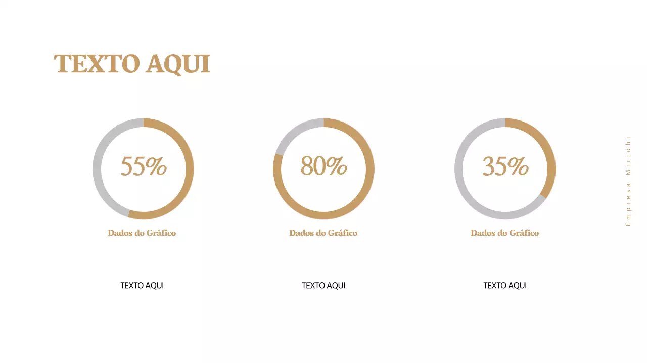 Um gráfico simples em castanho e cinzento