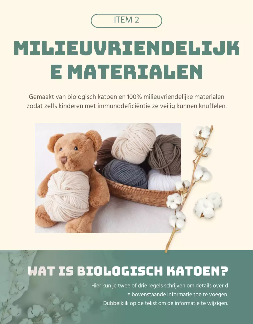 Organische bevestiging