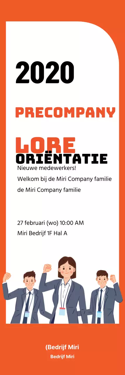 Oriëntatie nieuwe medewerkers