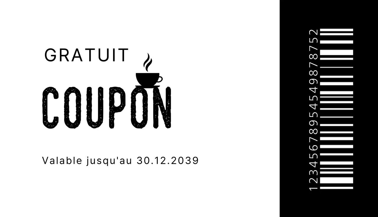 Coupons gratuits