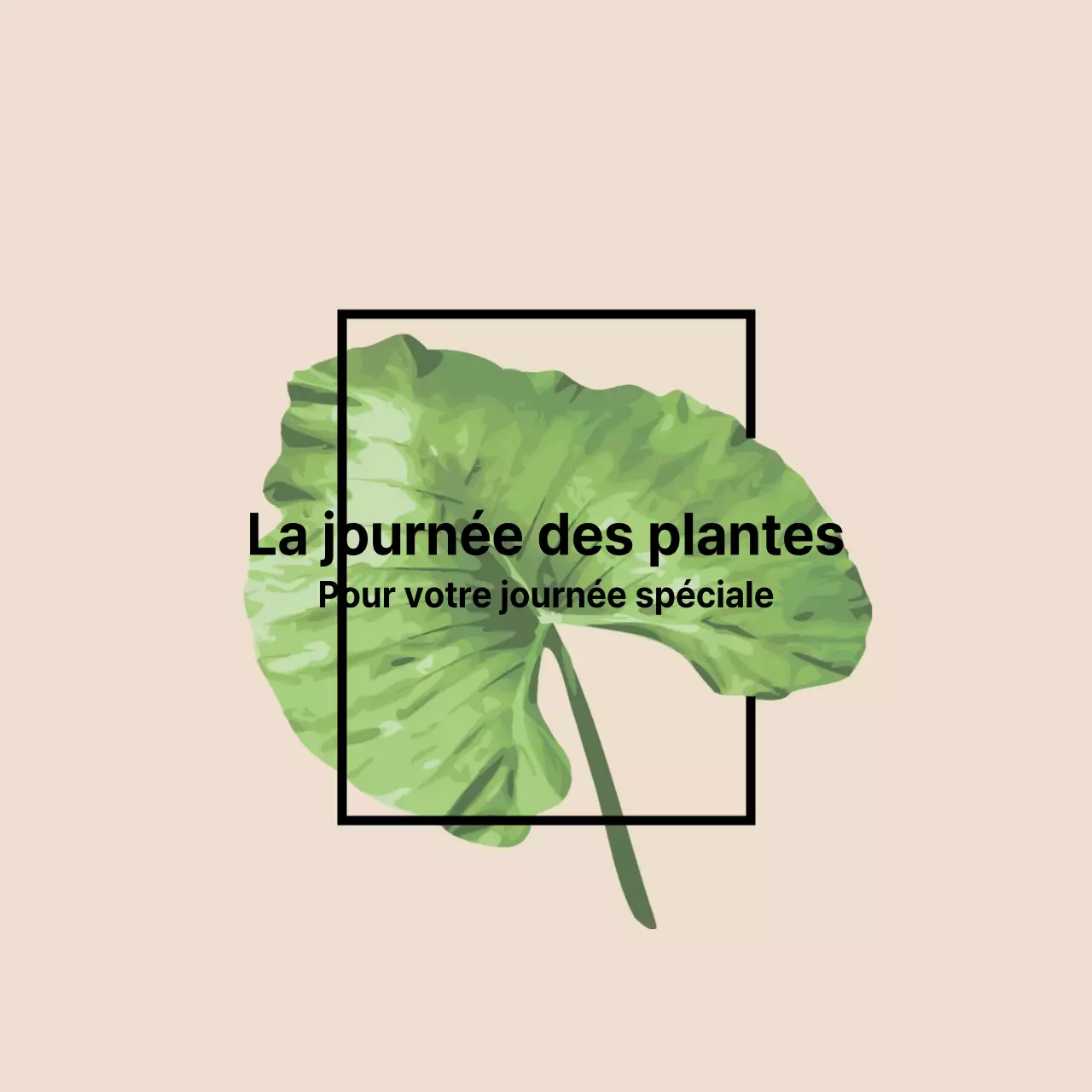 Le Jour des Plantes