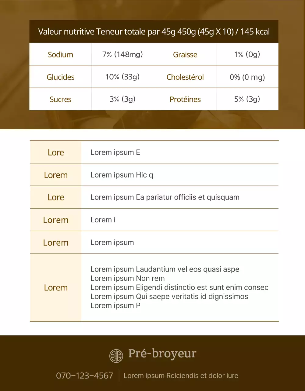 Détails des galettes de riz brun traditionnelles à vendre