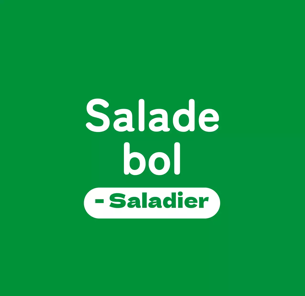 Green Simple Salad Shop