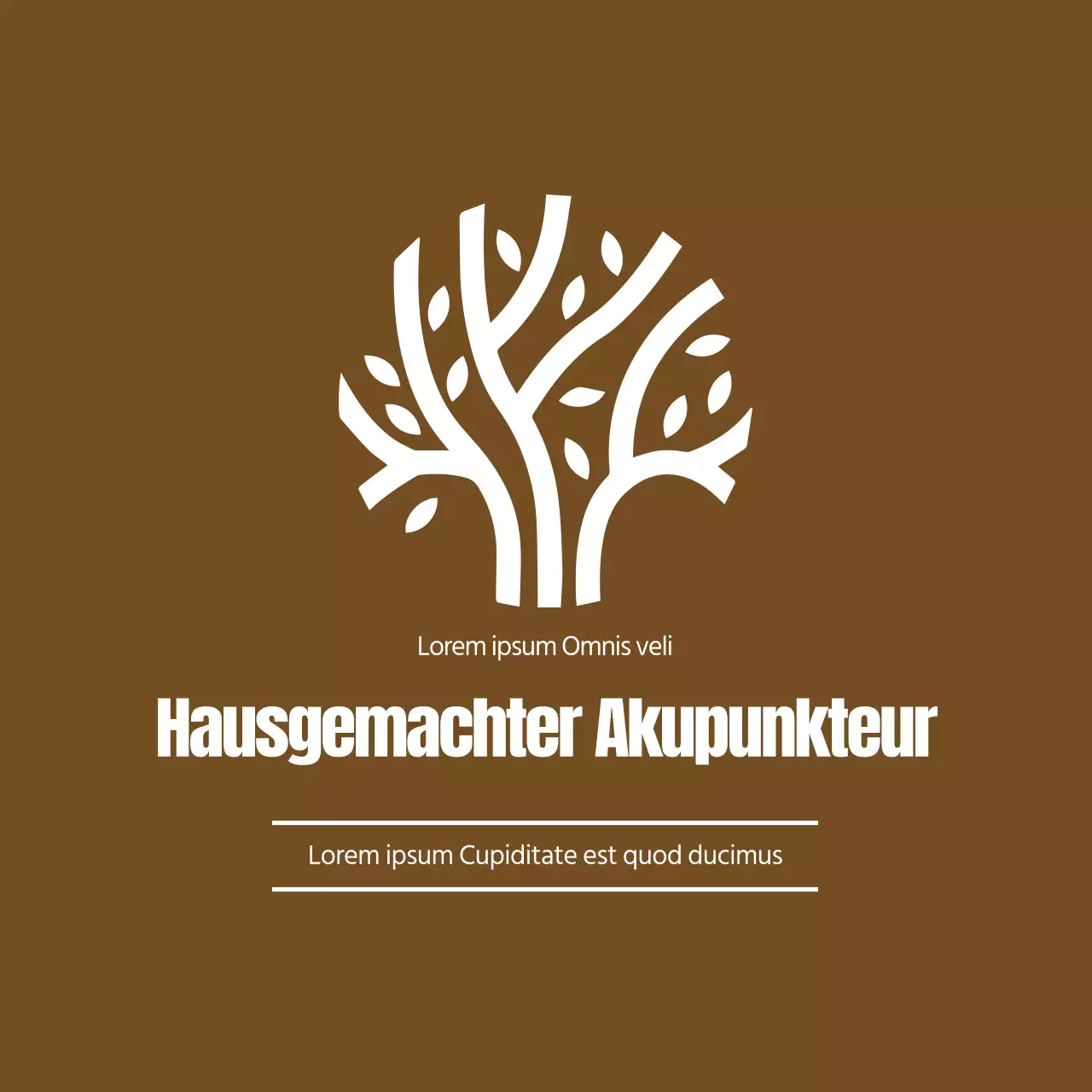 Hanwha Council Plakette mit Holzlogo