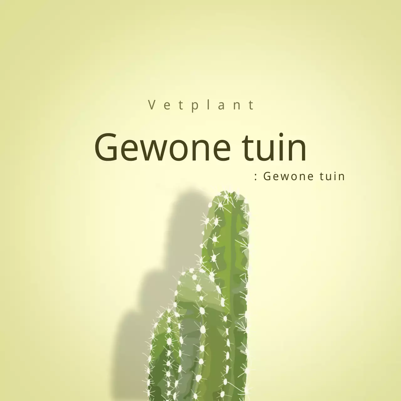 Gewone tuin