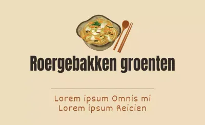 Roergebakken groenten