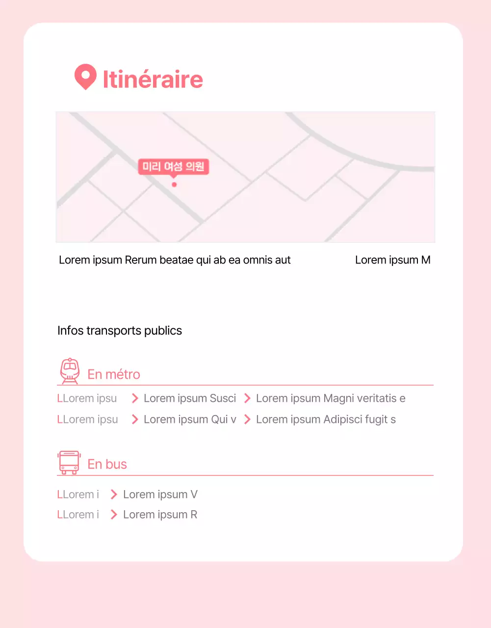 Maternité de base rose