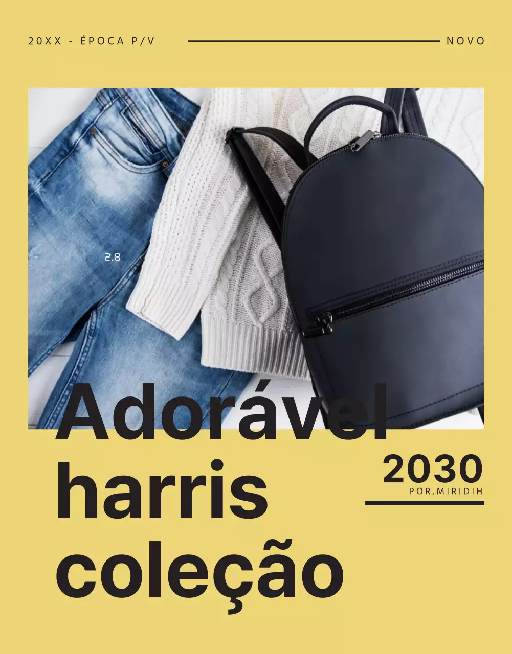Página de pormenor da moda
