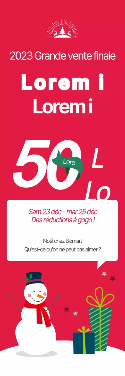 Grande vente d'hiver