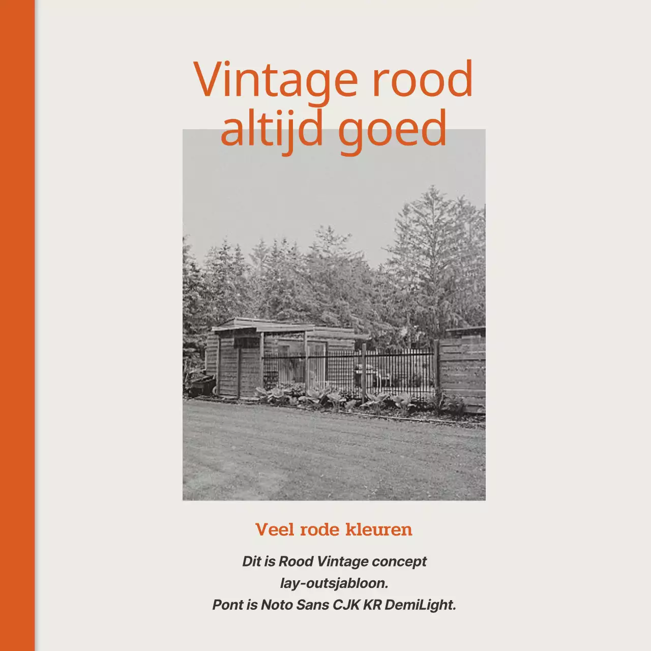 Bundel met veelkleurige, op vintage geïnspireerde lay-outs
