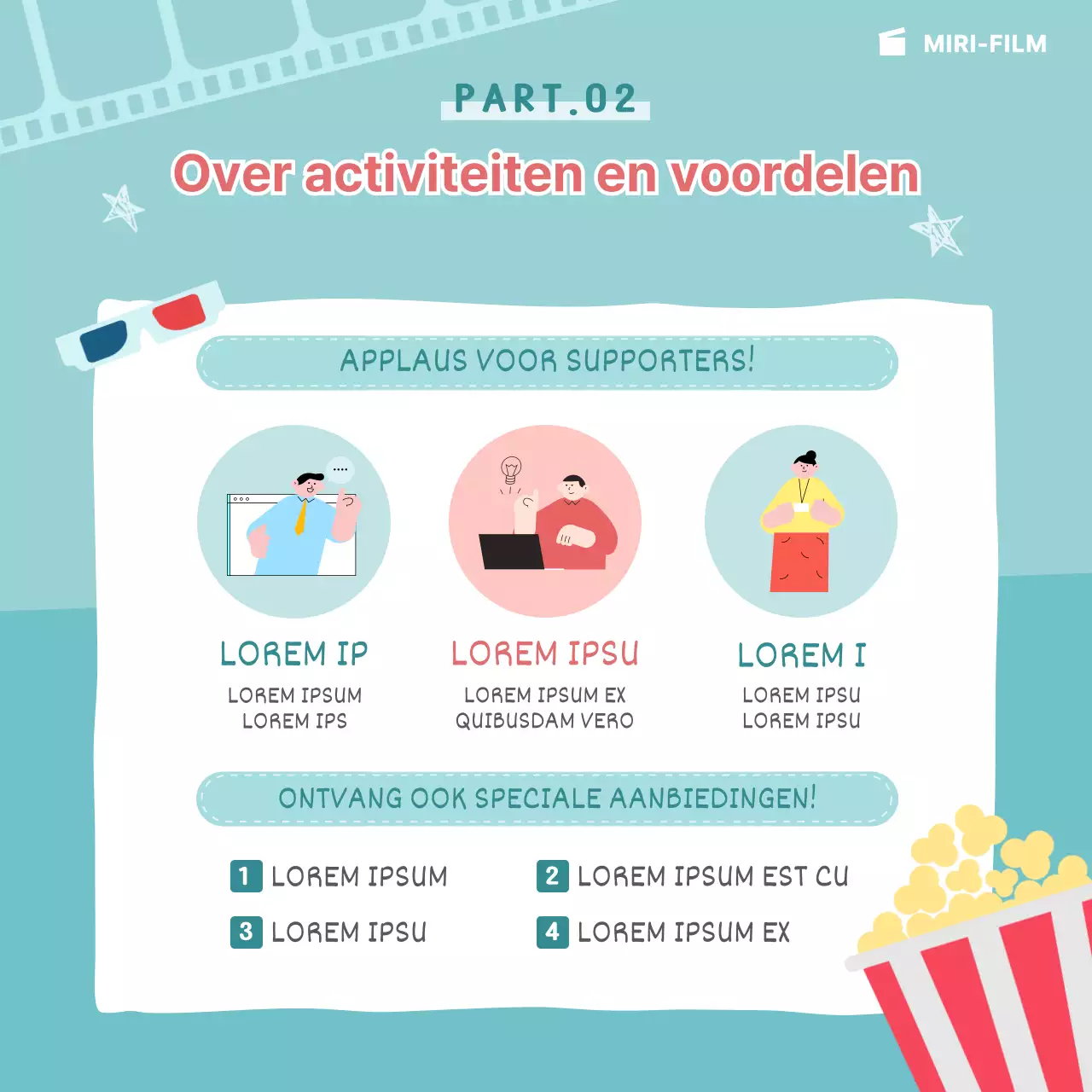 Minty filmfestival kaartNieuws