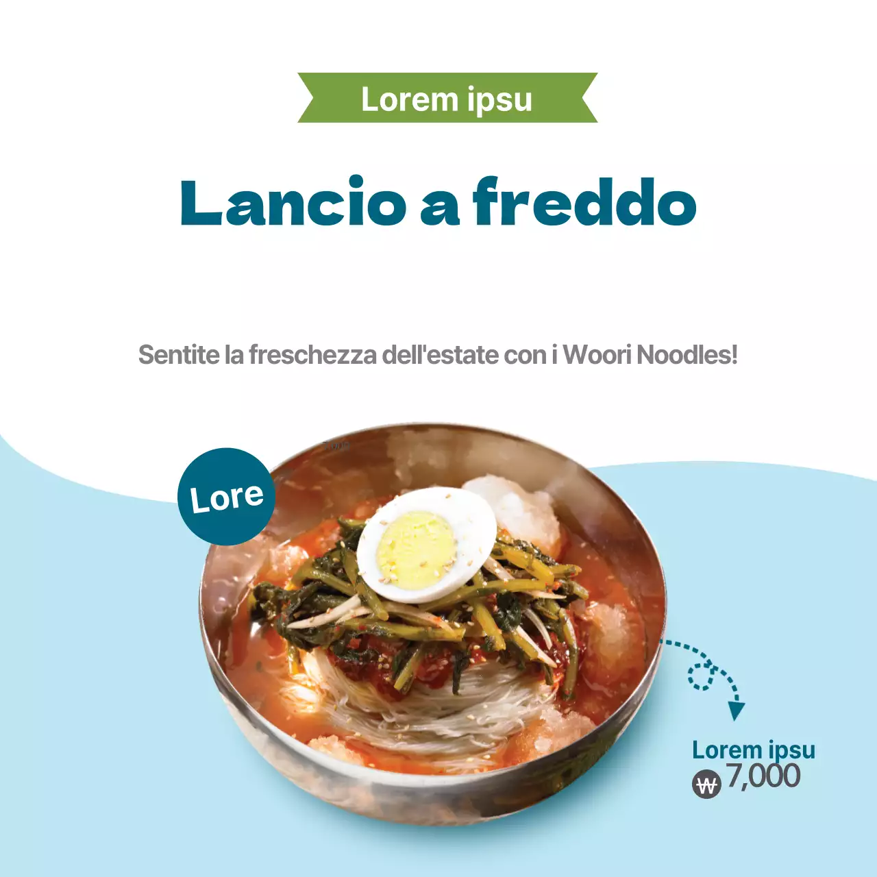 Tagliatelle fredde estive