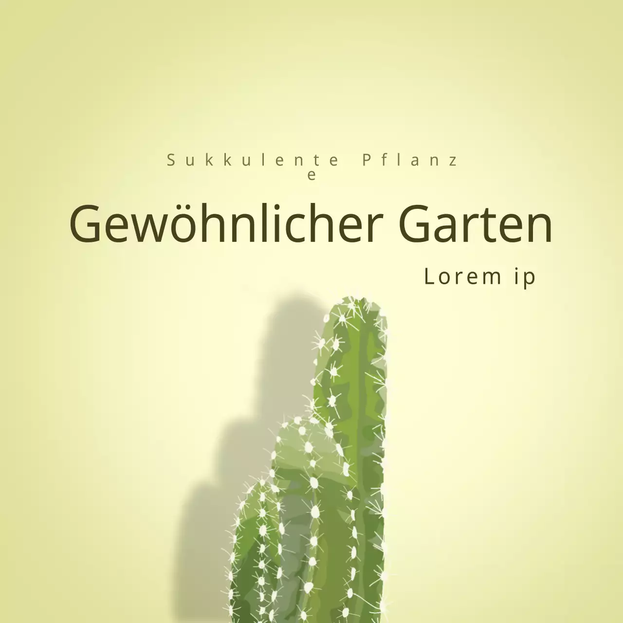 Gewöhnlicher Garten