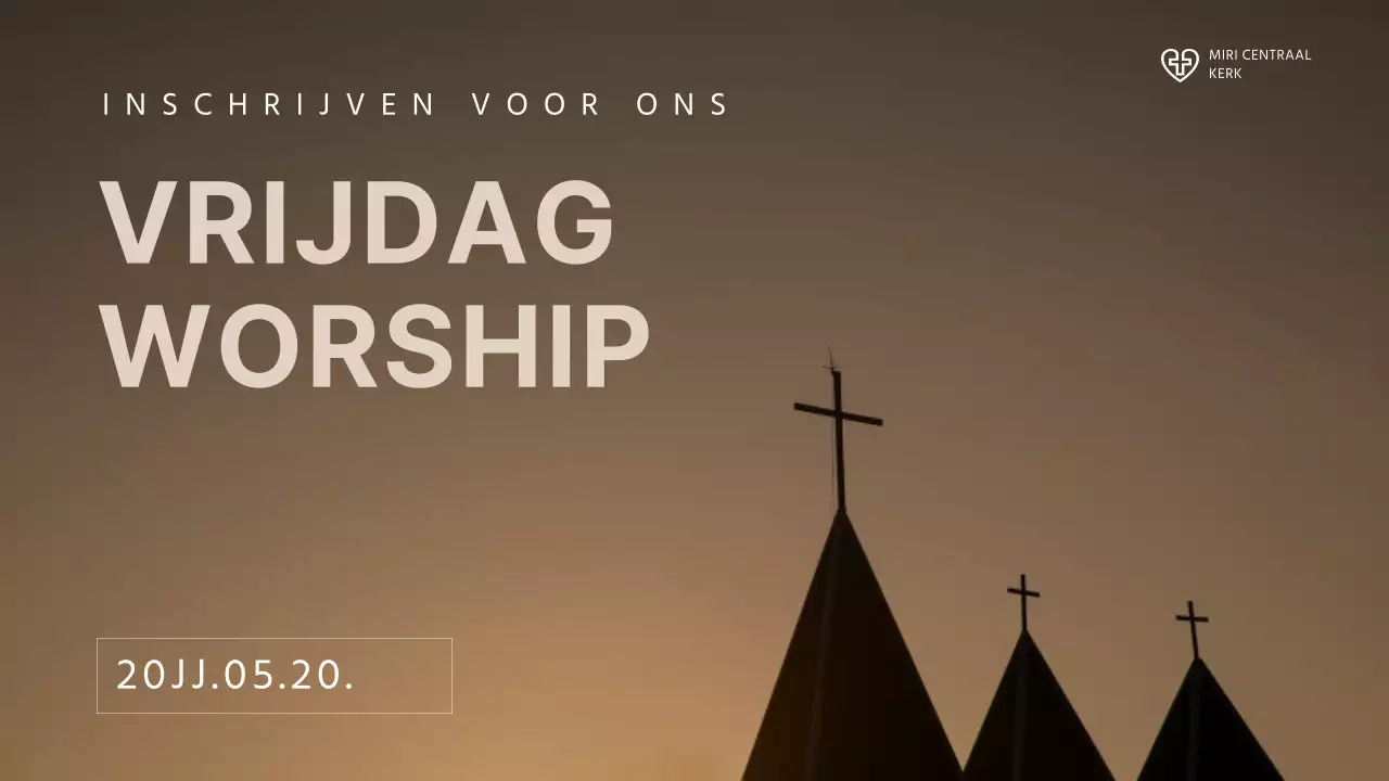 Brown neat church vrijdag lofdienst youtube thumbnail