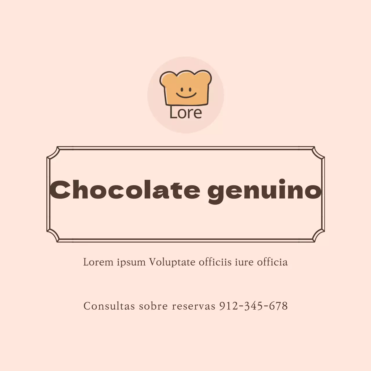 Pegatinas ilustradas de chocolate para postres